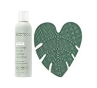 EcoTools Tampone per la pulizia dei pennelli da trucco + pacchetto di shampoo per pulizia profonda, tappetino per la pulizia dei pennelli e detergente per pennelli da trucco per strumenti di pulizia