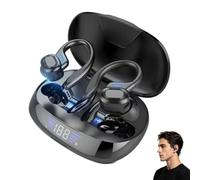 Écouteurs Bluetooth à Contour D'Oreille Avec Traduction IA (Regular) | Auricolari Traduzione-Ia Tempo Reale, Display Led Touch, 140 Lingue, Audio Stereo Hi-Fi, 30h Autonomia