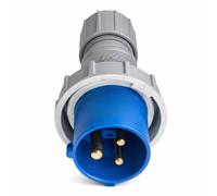 Ecova 30506 Spina Industriale Monofase Blu IP67 2P+T 16 A