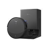ECOVACS DEEBOT T90 PRO OMNI Robot aspirapolvere lavapavimenti, 30.000 Pa, ricarica PowerBoost, OZMO ROLLER 3.0 con TruEdge 3.0, erogazione automatica della soluzione detergente, AGENTE YIKO AI, nero