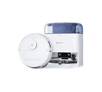 ECOVACS DEEBOT MINI Robot Aspirapolvere Lavapavimenti, 8000Pa, ZeroTangle 2.0, TrueMapping 2.0, Asciugatura ad Aria Calda 45°C, Svuotamento Automatico, Lavaggio Profondo Intelligente, Blu