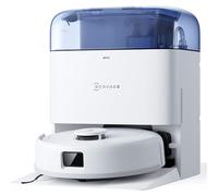 ECOVACS DEEBOT MINI Robot Aspirapolvere Lavapavimenti, 8000Pa, ZeroTangle 2.0, TrueMapping 2.0, Asciugatura ad Aria Calda 45°C, Svuotamento Automatico, Lavaggio Profondo Intelligente, Blu