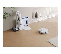 ECOVACS DEEBOT N20 COMBO - Robot Aspirapolvere + Scopa con Stazione - Doppio Svuotamento Automatico - Potenza 10 kPa