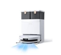 ECOVACS DEEBOT T50 MAX PRO Gen2 Robot Aspirapolvere Lavapavimenti, 18.500Pa, ZeroTangle 2.0, Pulizia Profonda Tappeti, Spazzola Laterale Estendibile e Straccio, Lavaggio Automatico Acqua Calda 40-75℃