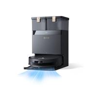 ECOVACS DEEBOT T50 MAX PRO Omni Gen2 Robot aspirapolvere con funzione di pulizia, 18.500Pa, ZeroTangle 2.0, pulizia profonda per tappeti, spazzola laterale estraibile e modulo di pulizia