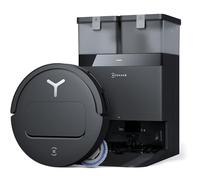 ECOVACS DEEBOT T50 OMNI Robot Aspirapolvere Lavapavimenti, (Migliorato da T30 PRO), 21000 Pa, Spazzola Laterale Estensibile e Lavapavimenti, lavaggio con acqua calda a 75 ℃, Ultrasottile 81 mm, Nero