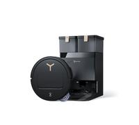 ECOVACS DEEBOT T50 PRO OMNI Gen3 Robot Aspirapolvere Lavapavimenti, spazzola laterale e mocio a estensione, 25.000 Pa, AIVI 3D 3.0, detergente automatico, lavaggio a 75 °C, asciugatura, 81 mm, Nero