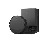 ECOVACS DEEBOT T90 PRO OMNI Robot aspirapolvere lavapavimenti, 30.000 Pa, ricarica PowerBoost, OZMO ROLLER 3.0 con TruEdge 3.0, erogazione automatica della soluzione detergente, AGENTE YIKO AI, nero