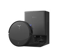 ECOVACS DEEBOT T90 PRO OMNI Robot aspirapolvere lavapavimenti, 30.000 Pa, ricarica PowerBoost, OZMO ROLLER 3.0 con TruEdge 3.0, erogazione automatica della soluzione detergente, AGENTE YIKO AI, nero