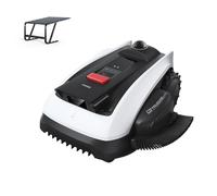 ECOVACS Goat O1200 LiDAR PRO Care Kit Robot Tosaerba, Incluso Garage, senza Cavo Perimetrale, 1200 m², Navigazione Dual-LiDAR a 360°, Mappatura Automatica, Evita Ostacoli IA 3D, Taglio Bordi TruEdge