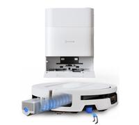 ECOVACS T90 MAX PRO Robot Aspirapolvere Lavapavimenti, Upgrade del T50 | OZMO ROLLER Gen 3.0 lavaggio autom., 40.000 Pa, lavaggio con acqua calda 100 °C, ZeroTangle 4.0, TruEdge 3.0, stazione OMNI
