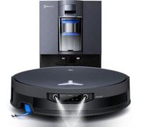 ECOVACS X12 OMNICYCLONE Robot Aspirapolvere Lavapavimenti, BLAST e 22.000 Pa, FocusJet anti-macchie, PowerBoost ultrarapido, OZMO ROLLER 3.0, rullo smart esteso, sollevamento, PureCyclone 2.0