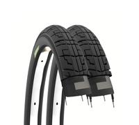 2 COPERTONI 12 1/2 X 1.75 2 1/4 PNEUMATICI STRADALI NERI BICICLETTA BAMBINO 12”GOMME CITY BIKE MTB