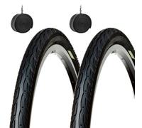 2 COPERTONI 26 X 1.95 + CAMERE PNEUMATICI STRADALI 50-559 GOMME SLICK 26” MTB