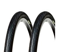 2 COPERTONI 26X1.95 PNEUMATICI 50-559 GOMME SLICK BICICLETTA STRADALE TREKKING