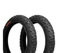 ECOVELO 2 Copertoni Neri 14 X 1.75 (47-254) per Mountain Bike Bambino | Pneumatici Stradali Neri per Bici MTB