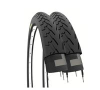 ECOVELO' 2 COPERTONI NERI 700 X 32C 28 X 1 5/8 X 1 1/4 32-622 BICICLETTA