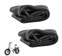 ECOVELO Camera d’Aria 20x4.0 Fat Bike con Valvola Schrader Dritta (2 Pezzi) Per