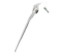 ECOVELO Cavalletto Laterale Bici in Alluminio Lunghezza 305mm Universale Reggiciclo con Piastra Indicazione Graduata
