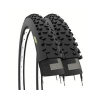 2 COPERTONI 27.5 x 2.25 (57-584) PNEUMATICI NERI IN GOMMA X MTB MOUNTAIN BIKE
