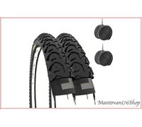 ECOVELO gomma pneumatico per bicicletta bambini 14 x 1.75 + 2 camere d'aria