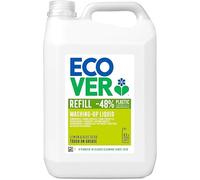 Ecover 4003317 Detersivo per Stoviglie, Fragranza Limone e Aloe Vera, 5 L