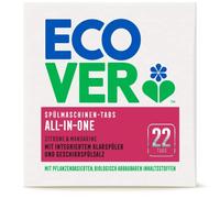 Ecover All-In-One Pastiglie Per Lavastoviglie Limone, 440 G