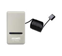 ECOWITT Gateway GW1200 per stazione meteo con sensore da esterno, sensore da interno 3 in 1 di temperatura, umidità e barometrico per casa ufficio IOT, stazione base per sensore Ecowitt serie 868 HMZ