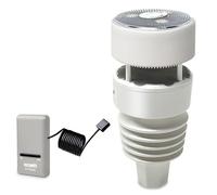 ECOWITT GW1210 - Stazione meteo WiFi, Gateway GW1200 + WS90, sensore esterno 7 in 1, temperatura interna/umidità/barometro, automazione domestica possibile (frequenza 868 MHz, Gateway WLAN 2,4 GHz)