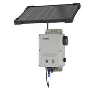 ECOWITT WS6210 Gateway per stazioni meteo, ricevitore mobile della stazione meteo 4G/Wi-Fi per sensori esterni/interni, stazione base IoT per la casa, assistente ecosistemico con pannello solare