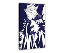 ECOYULHMT D.Gray-man Anime 10, poster su tela, decorazione per camera da letto, ufficio, camera da letto, regalo, 50 x 75 cm