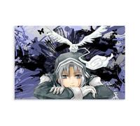 ECOYULHMT D.Gray-man Anime 17 - Poster su tela, decorazione per camera da letto, ufficio, camera da letto, regalo, 50 x 75 cm