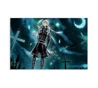 ECOYULHMT D.Gray-man Anime 2 - Poster su tela, decorazione per camera da letto, ufficio, camera da letto, regalo, 60 x 90 cm