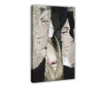 ECOYULHMT Poster su tela a tema anime Moriarty The Patriot 5, decorazione per camera da letto, ufficio, camera da letto, regalo, 60 x 90 cm