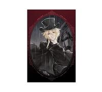 ECOYULHMT Poster su tela a tema anime Moriarty The Patriot 9, decorazione per camera da letto, ufficio, camera da letto, regalo, 30 x 45 cm