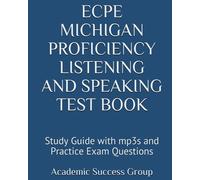 ECPE Michigan Proficiency Listening and Speaking Test Book (Tascabile)