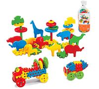 ECR4KIDS Marioinex 900208 - Blocchi per cialde, 100 Pezzi, Multicolore