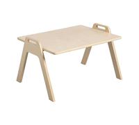 ECR4Kids Table2Go - Scrivania da appoggio, colore naturale