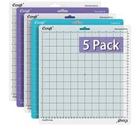 Ecraft Cutting Mat for Silhouette Cameo 5/4/3/2/1: 12X12inch Include one StrongGrip&Three StandardGrip&One LightGrip Cutting Mat Perfect for Silhouette Cameo Replacement for Crafts、Sewing and All Arts