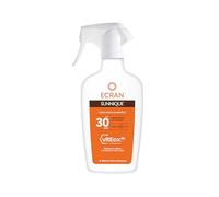 Ecran Sunnique Latte Solare Trigger SPF 30, 270 ml, Protezione Alta con Tecnologia VitEox80, Latte Protettivo Idratante con Erogatore Spray Trigger, Protegge e Rinforza la Pelle