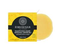 Écrin de Fleur - Shampoo Solido con Aceto di Mele & Ylang Ylang, COSMOS Organic, Nature et Progrès, Artigianale Francia, 55g