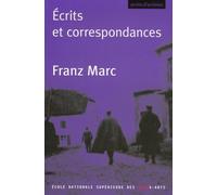 Écrits et correspondances, Franz Marc. Collection Écrit d'artiste