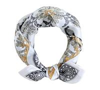 Ecroon Foulard in raso di seta Quadrato Seta Sciarpe Quadrato in Seta Donna Sciarpa Satinato Fazzoletto