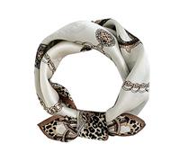 Ecroon Foulard in raso di seta Quadrato Seta Sciarpe Quadrato in Seta Donna Sciarpa Satinato Fazzoletto