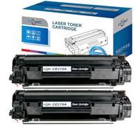 ECSC Compatibile Toner Cartuccia Sostituzione per HP LaserJet Pro M1536dnf P1566 P1606dn CE278A (Nero 2-Pack)