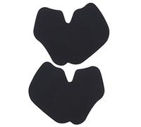 ECSiNG 1 paio di adesivi antiscivolo per controller assorbente dal sudore compatibile con controller PS5 con cuscinetti in gomma morbida testurizzati maniglie accessori per videogiochi nero