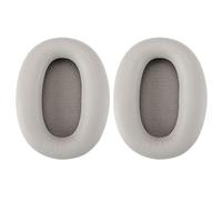 ECSiNG 1 Paio Di Cuscinetti Auricolari Di Ricambio Compatibile Con Sony WH-1000XM2 MDR-1000X Cuffie Auricolari In Schiuma Proteica In Pelle Accessori Per Auricolari Grigio