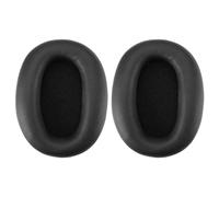 ECSiNG 1 paio di cuscinetti auricolari di ricambio compatibili con Sony WH-1000XM2 MDR-1000X cuffie proteiche in pelle schiuma auricolari accessori nero