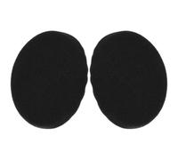 ECSiNG 1 paio di cuscinetti auricolari in schiuma compatibili con Sennheiser RS120 RS100 RS115 RS117 RS119 HDR120 cuscinetti rotondi neri
