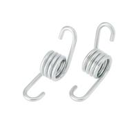 ECSiNG 1 Paio Di Molle In Materiale Zincato Per Montaggio Poggiapiedi Motocross Compatibile Con KTM 125-530 EXC/EXC-F1998-2016 Compatibile Con Husqvarna Tc65 2017-2018